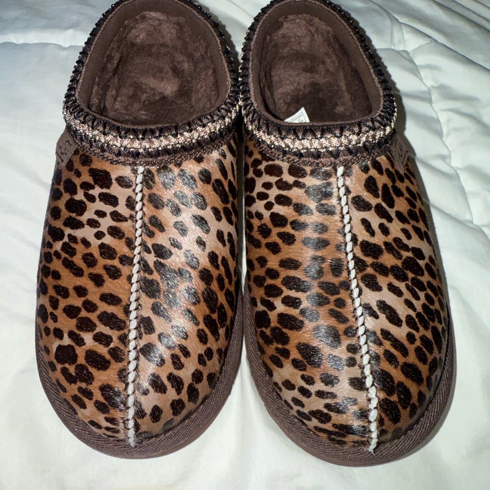 UGG Tazman Caspian Cow Hair Slippers